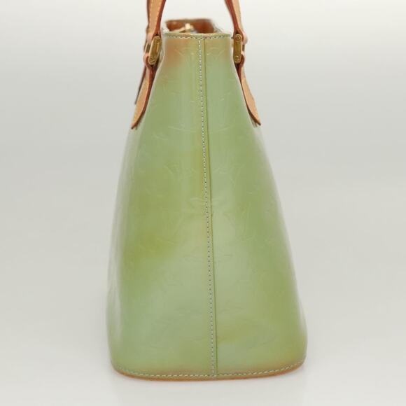 LOUIS VUITTON Monogram Vernis Houston Hand Bag Baby Blue M91005 - Picture 4 of 13